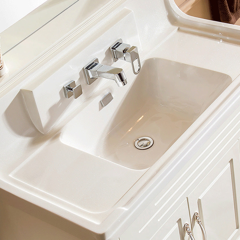 Rynx | Wall Mounted Faucet Brass Lever Handle Bathroom Faucet Hand Shower