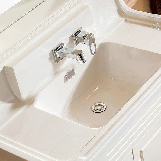 Rynx | Wall Mounted Faucet Brass Lever Handle Bathroom Faucet Hand Shower