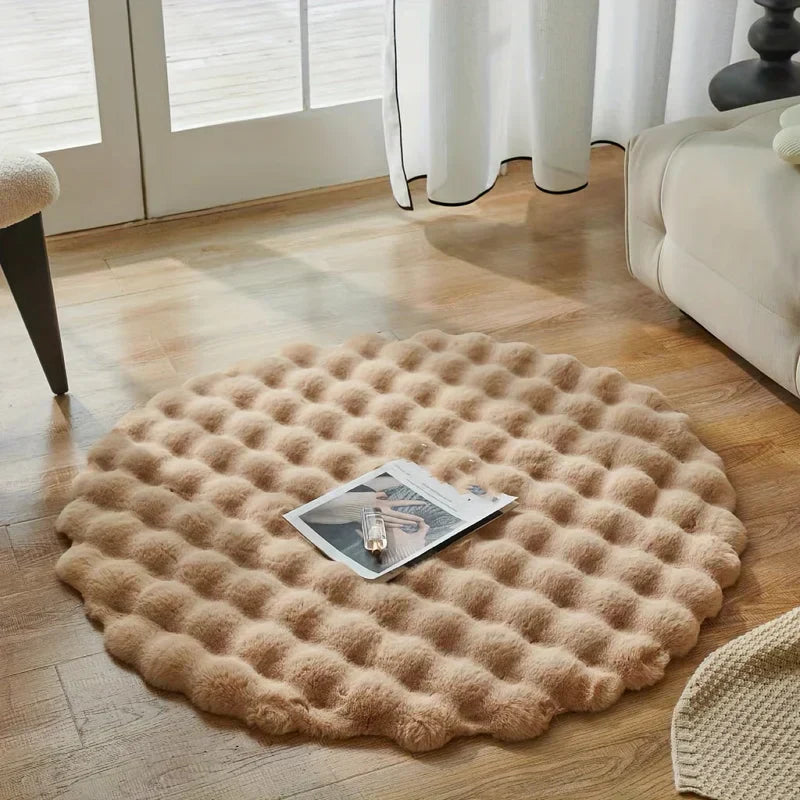 Rynx | EmberCircle - Warm and elegant round rug