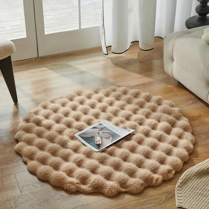 Rynx | EmberCircle - Warm and elegant round rug