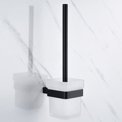 Rynx | 5-piece Modernism Bathroom Accessory Set in Matte Black Stainless Steel