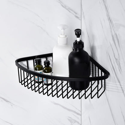 Rynx | 5-piece Modernism Bathroom Accessory Set in Matte Black Stainless Steel