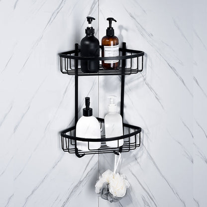Rynx | 5-piece Modernism Bathroom Accessory Set in Matte Black Stainless Steel