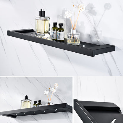 Rynx | 5-piece Modernism Bathroom Accessory Set in Matte Black Stainless Steel