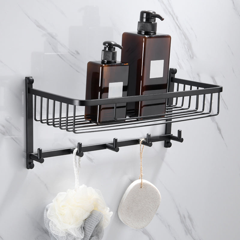 Rynx | 5-piece Modernism Bathroom Accessory Set in Matte Black Stainless Steel