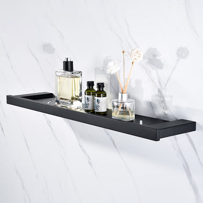 Rynx | 5-piece Modernism Bathroom Accessory Set in Matte Black Stainless Steel