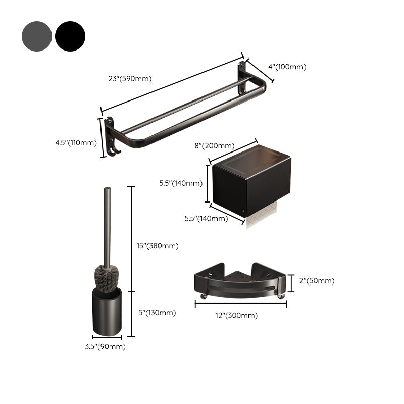 Rynx | Modern Bathroom Accessories Hardware Set Bathroom Shelf Accessories Hardware Set
