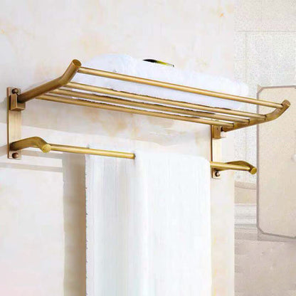 Rynx | 4-piece traditional bathroom accessory set Gold Brass bathroom accessory hardware set