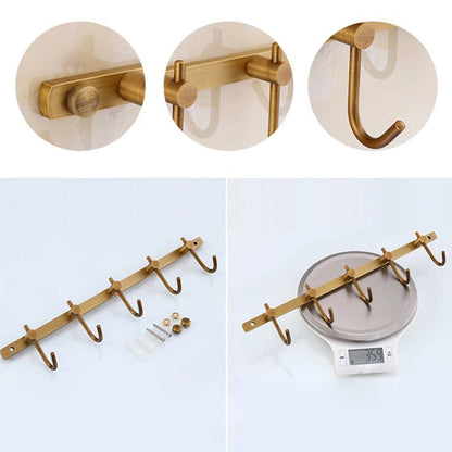 Rynx | 4-piece traditional bathroom accessory set Gold Brass bathroom accessory hardware set