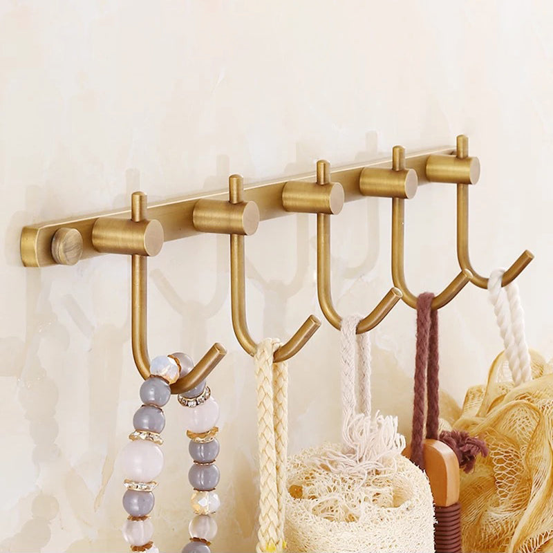Rynx | 4-piece traditional bathroom accessory set Gold Brass bathroom accessory hardware set