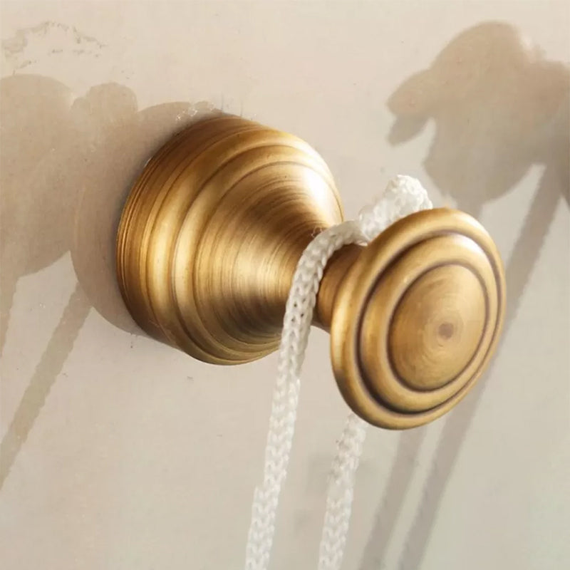 Rynx | 4-piece traditional bathroom accessory set Gold Brass bathroom accessory hardware set