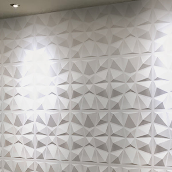 Rynx | Modern Zinc Back Wall Panel Smooth Upholstered Wall Ceiling in Black and White