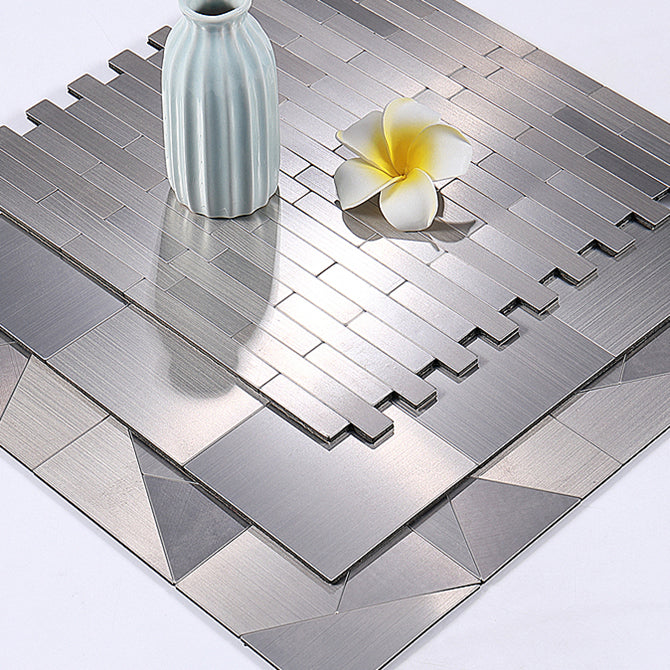 Rynx | Square Peel & Stick Mosaic Tile Waterproof Mosaic Tiles Wallpaper