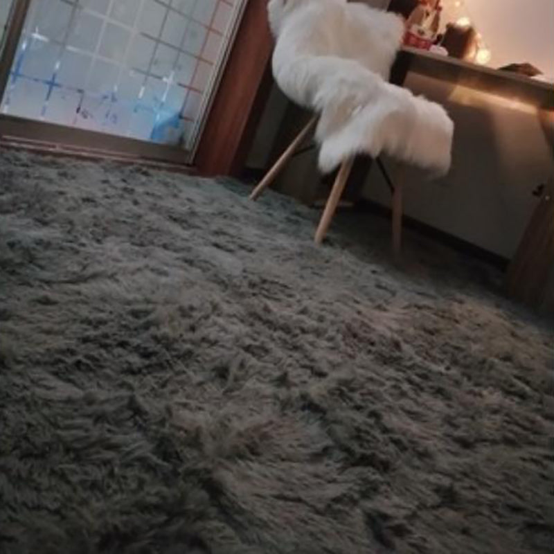 Rynx | Basic carpet tiles solid color long pile square bedroom carpet tiles