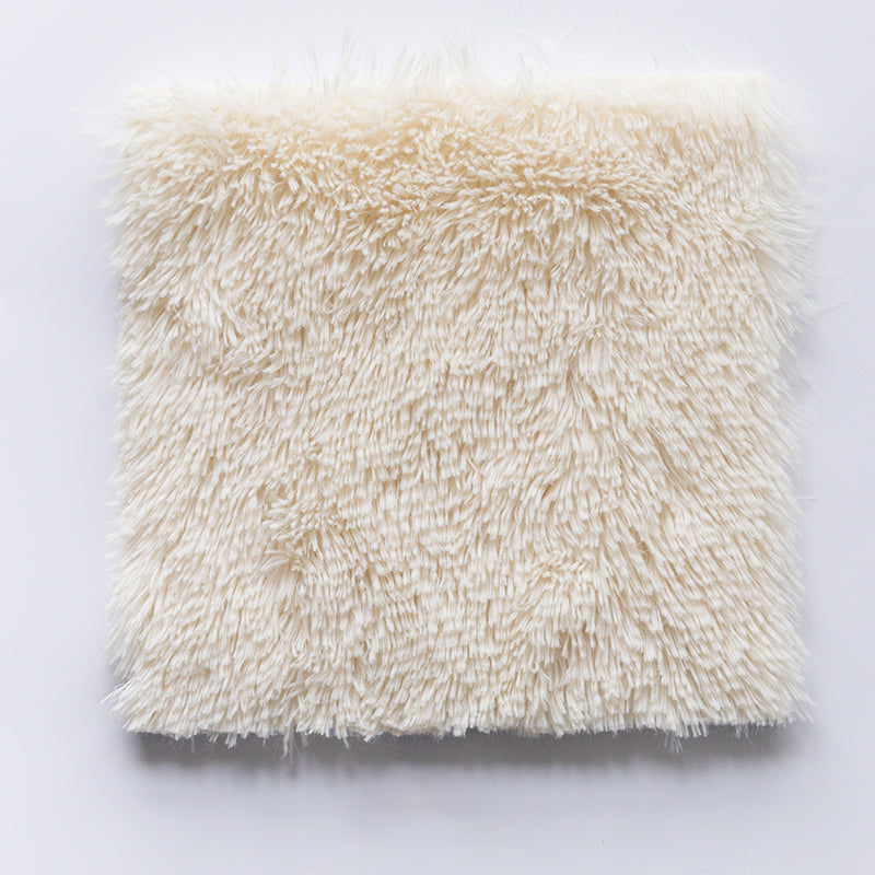 Rynx | Basic carpet tiles solid color long pile square bedroom carpet tiles