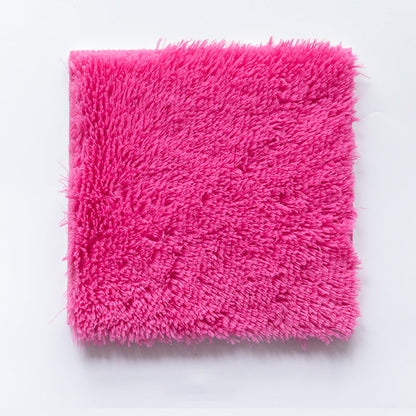 Rynx | Basic carpet tiles solid color long pile square bedroom carpet tiles