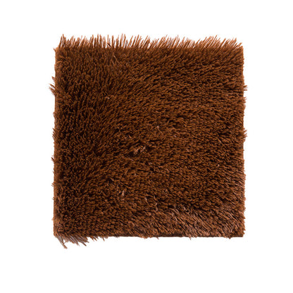 Rynx | Basic carpet tiles solid color long pile square bedroom carpet tiles