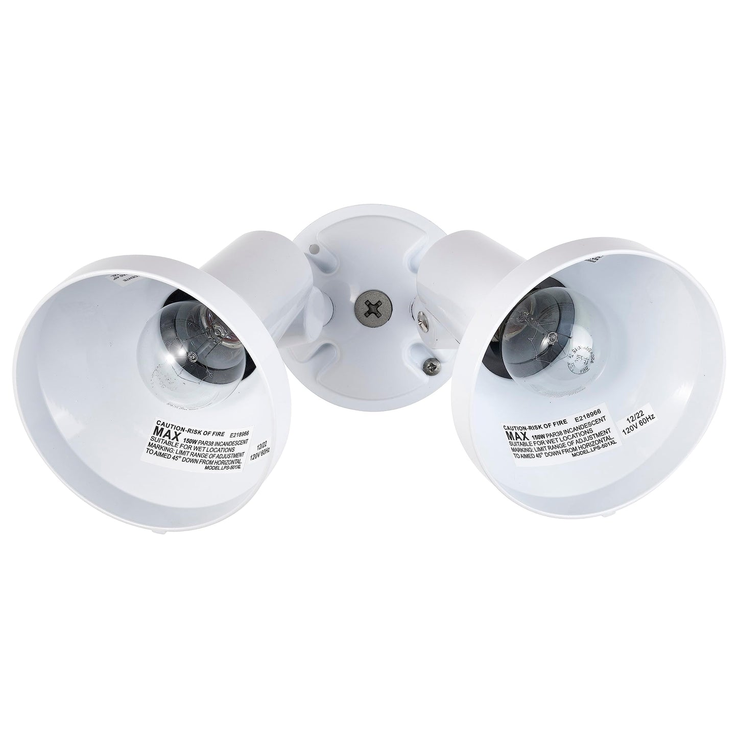 Rynx | Nuvo Lighting Sf77/488 2-Light Par38 Twin Floodlight, White