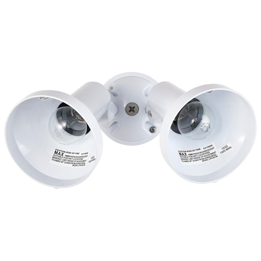 Rynx | Nuvo Lighting Sf77/488 2-Light Par38 Twin Floodlight, White