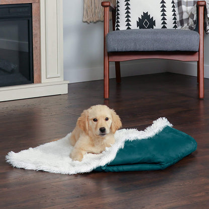Rynx | Furhaven Pet - ThermaNAP Self-Warming Quilted Blanket Mat, Self-Warming Convertible Snuggle Bed, and Waterproof Thermal Dog Blanket for Dogs and Cats - Multiple Styles, Sizes, and Colors