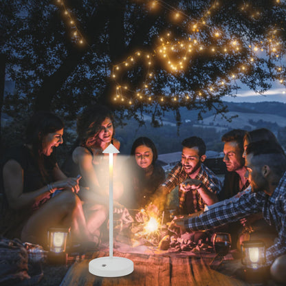 Rynx | Sunligtgo Portable LED Table Lamps 2 Pack, 5500Mah Rechargeable, 3 Color Modes, Dimmable