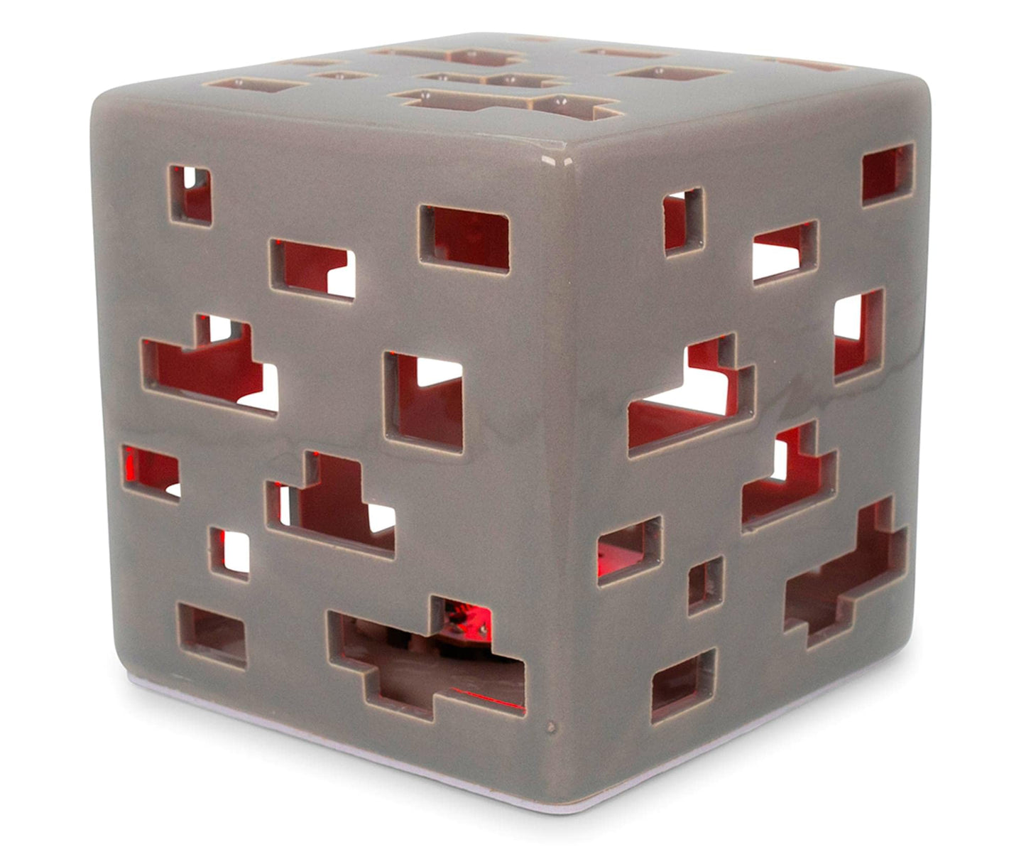 Rynx | Minecraft Ceramic Ore Book Mood Light | Nightstand Lamp with LED Light for Bedroom, Desk, Living Room | Home Decor Room Essentials | Video Game Gifts and Collectibles | 6 Inches High