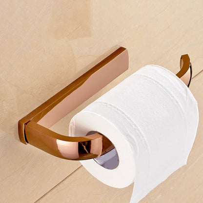 Rynx | 6-Piece Bathroom Accessory Set Vintage Brass Bathroom Hardware Set