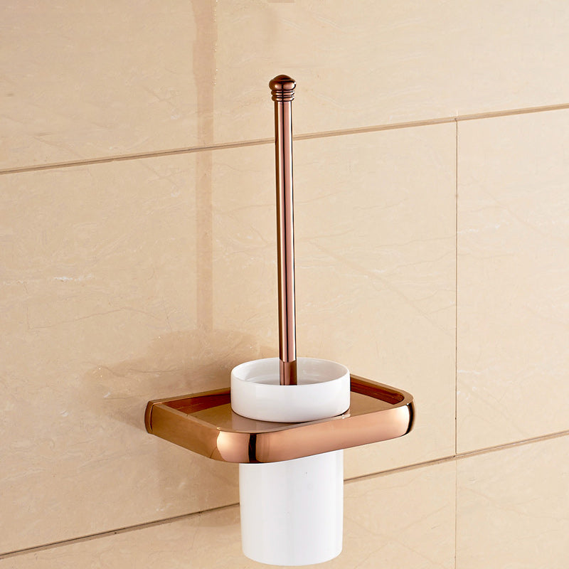 Rynx | 6-Piece Bathroom Accessory Set Vintage Brass Bathroom Hardware Set