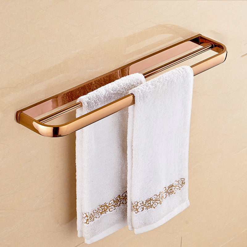 Rynx | 6-Piece Bathroom Accessory Set Vintage Brass Bathroom Hardware Set