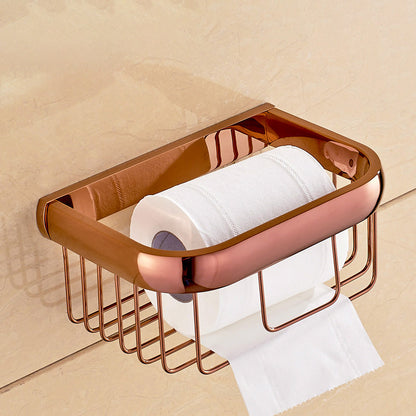 Rynx | 6-Piece Bathroom Accessory Set Vintage Brass Bathroom Hardware Set