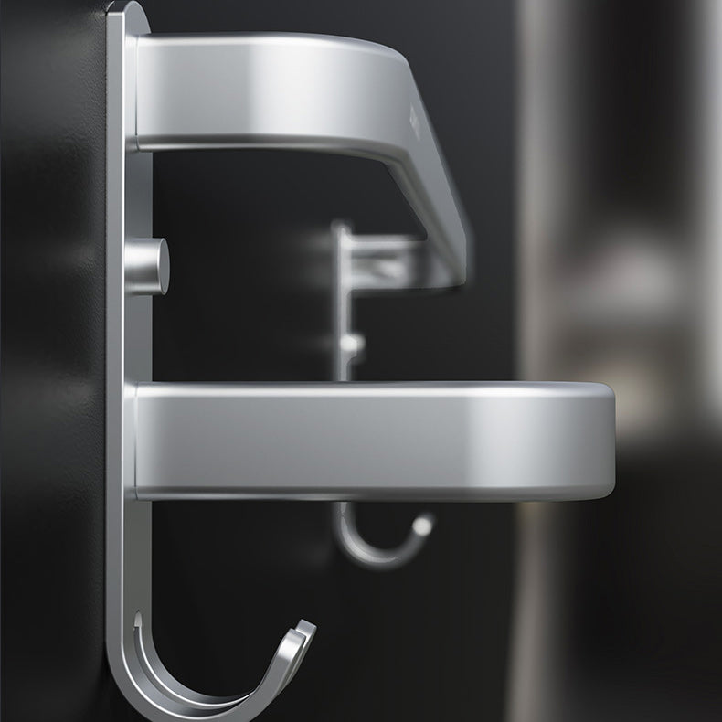 Rynx | 7-piece Bathroom Accessory Set Modern Aluminum Bathroom Set in Silver