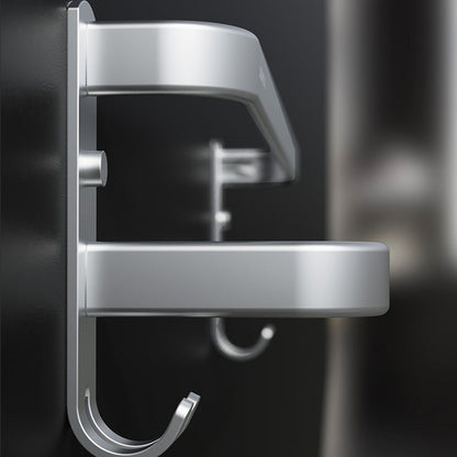 Rynx | 7-piece Bathroom Accessory Set Modern Aluminum Bathroom Set in Silver