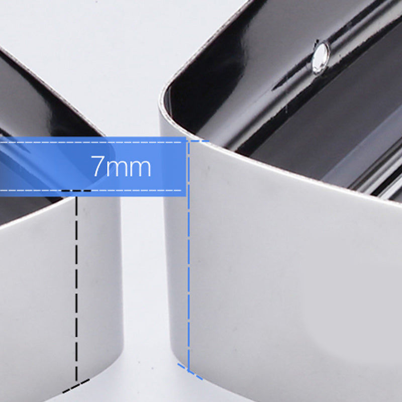 Rynx | Modern Stainless Steel Bath Accessory Set Rectangular & Triangular Bath Shelf