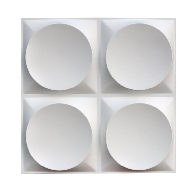 Rynx | Modern Style PVC Wall Panel Living Room Peel and Stick Wall Covering 3D Wall Covering