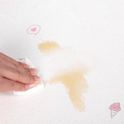 Rynx | PVC Wall Panel for Stripping and Installing Cartoon Print Matte Texture Wall Covering for the Living Room