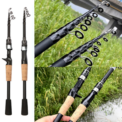 Rynx | Telescopic Fishing Rod and Reel Combination