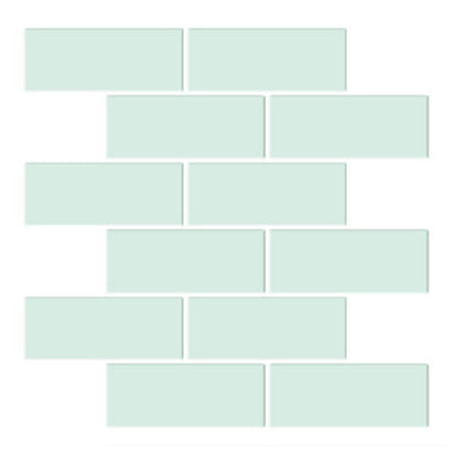 Rynx | Plastic Peel and Stick Tiles Subway Tiles Wallpapers for Kitchen and Bathroom