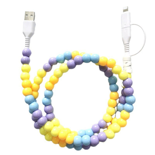 Rynx | Creative Beads 2-in-1 Data Cable