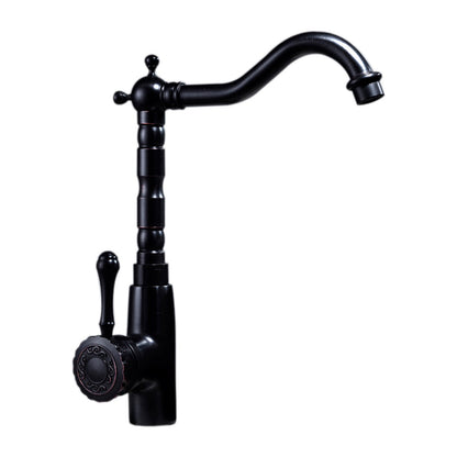 Rynx | Glam Style Basin Faucet with Swivel Spout and Lever Handle