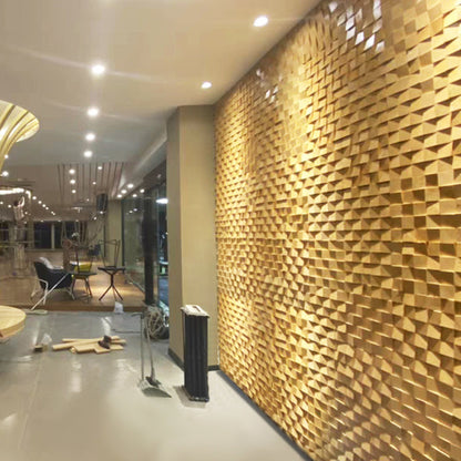Rynx | Wall-Ceiling Light Wood Gluing Mosaic Indoor Modern Wall Ceiling