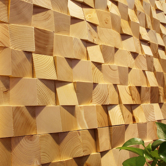 Rynx | Wall-Ceiling Light Wood Gluing Mosaic Indoor Modern Wall Ceiling