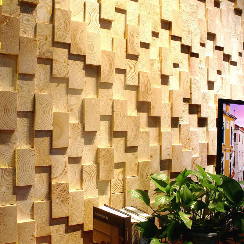 Rynx | Wall-Ceiling Light Wood Gluing Mosaic Indoor Modern Wall Ceiling