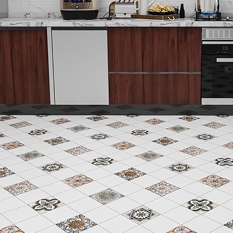 Rynx | Vinyl flooring Peel and Stick floral pattern wall and floor vinyl