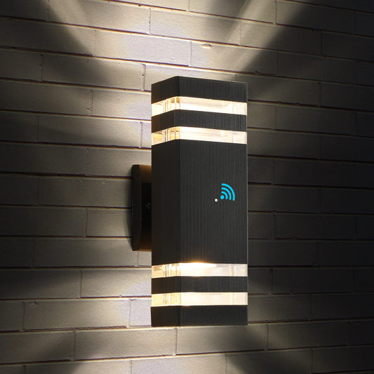 Rynx | Tewei Dusk To Dawn LED Wall Lamp, 14W IP65 Waterproof, 3000K Warm White, Outdoor Fixture