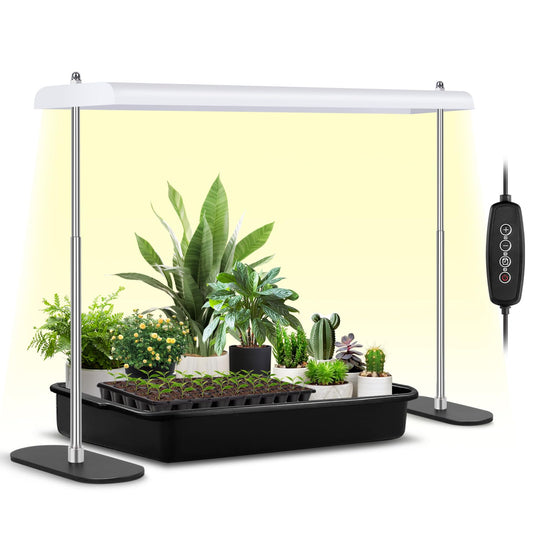 Rynx | Foxgarden® Growth Light Stand, Advanced Led Plant Growth Lighting With 4/8/12T Timer, 6 Dimming Options, And Adjustable Height - Optimal For Indoor Plants In Seed, Vegetative, And Flowering Stages