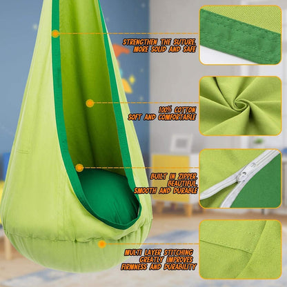 Rynx | Hangingjoy Kids Hanging Hammock - Play Paradise of Peace - Comfort and Creativity