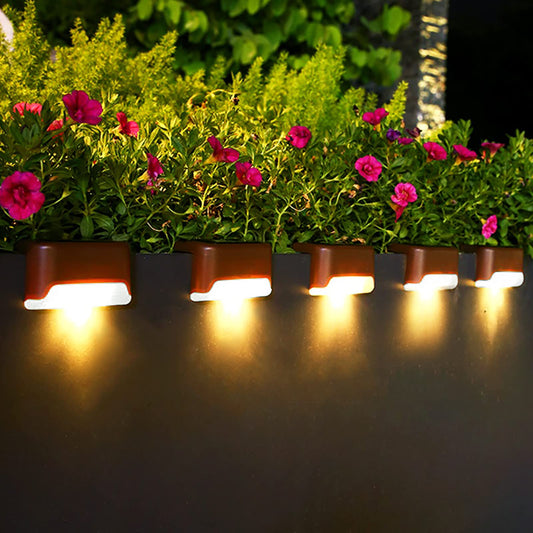 Rynx | Phereu Solar Deck Light - 16 Pack LED Waterproof Patio Decor For Railings, Stairs & Garden
