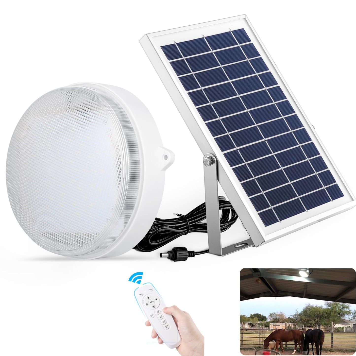Rynx | Sunbonar Sun Ceiling Lamp with Remote Control - 1000 Lumen Indoor/Outdoor Cool/Warm White Light