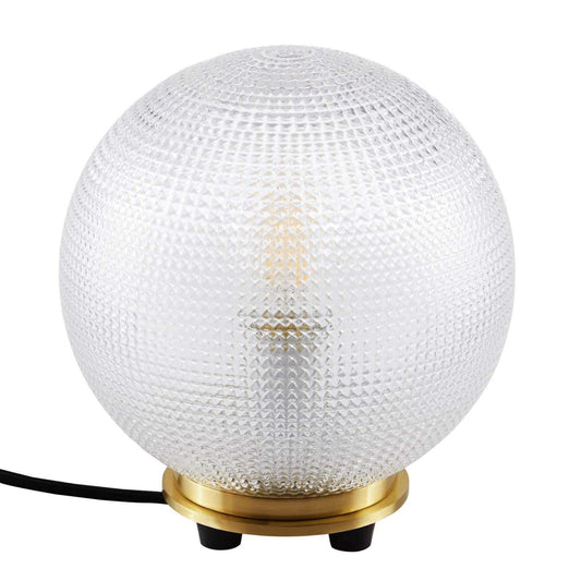 Rynx | Modway Destiny 1-Light Modern Glass Table Lamp in Satin Brass