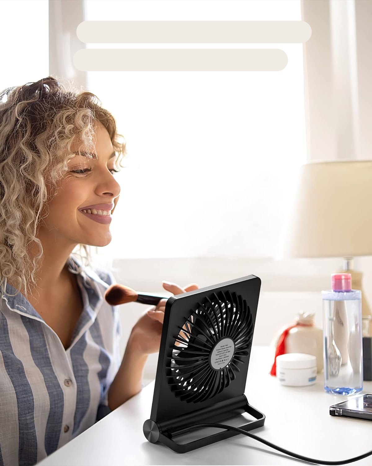 Rynx | QuietBreeze - Ultra-quiet compact table fan
